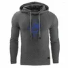 Men's Hoodies Autumn And Winter Casual Fashion Fitness Hip Hop Personality Print Hoodie Jogging Sports Coat Hipster Long Sleeve Pullovers
