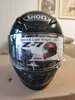 Motorradhelme Integralhelm Z7 glänzend schwarz Reiten Motocross Racing Motorrad