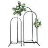 Party Decoration Wedding Props White Arch Stage Backdrop Frame Iron Artificial Flower Decorative Stand Balloon Customizable Party