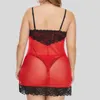 Damska odzież snu plus size 5xl damska bielizna w szpic w szyku w szyku w szyku w szyku nocna sukienka perspektywa Perspective damskie koszulki nocne seksowne koszulki nocne sexy Nightie