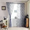 Curtain Embroidery Lace Tulle Curtains Panels White Korean Mesh Flowers Window Screens For Living Room Warp Knitting