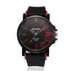 Wristwatches Watch Men Fashion Luxury Silicone Strap Sport Cool Quartz Hours Wrist Analog Men'S Watches Relogio Masculino