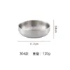 BOILS CRIANÇAS CRIANÇAS Adultos de calor duplo isolado Rice Sopa Sopa Kitchen Tableware 304 ouro inoxidável e prata coreano