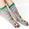 Donne Socks 2023 Fashion Funny Cartoon Stampato di punta di punta a cinque dita casual calzino natalizio morbido