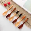 Plates Wood Rice Soup Dessert Spoon Traditional Wooden Spoons Large Long Handled Kids Coffee Tea Mixing Tableware Kitchen