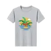 Herren-T-Shirts, Strandurlaub-T-Shirt, superweiches Hemd für Herrenbekleidung