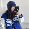 Berretti 2023 Bomber Hat Autunno e inverno Protezione per le orecchie lavorata a maglia Warm Lei Feng Cap Cappelli da donna versatili dolci giapponesi