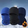 Bandanas hiver polaire corail casquette laine hommes masque facial cou tactique thermique écharpe de sport