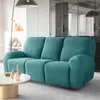 Sandalye kapakları 1 3 Seater Recliner Sofa Kapak Su Kurtlayıcı Tembel Boy Split Style Style Armchair Slipcover Oturma Odası Katı