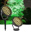 Bitar utomhus LED Spot Light 3W 6W 12W 18W 24W 36W 48W Vattentät gräsmatta Spike Tree Lamp IP65 översvämning