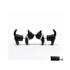 Stud Impalement Zwart Stereoscopische 3D Leuke Kat Handgemaakte Oorbellen Voor Vrouwen Mooie Parel Piercing Ear Drop Levering Sieraden Otx0E