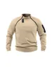 Mens Hoodies Sweatshirts PFNW Stand Collar Mens Solid Color Sweater Spring Autumnn Loose Outdoor Warm Breathable Tactical Casual Fashion Tops 12A5332 230114