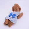 Dog Apparel Pets Clothes Summer Floral Dress For Chihuahua Wedding Puppy Bow Skirt Clothing Spring Dogs Dresses Pet Apparels