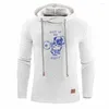 Men's Hoodies Autumn And Winter Casual Fashion Fitness Hip Hop Personality Print Hoodie Jogging Sports Coat Hipster Long Sleeve Pullovers