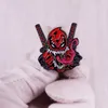 Brosches Anti Hero Star Deadpoolxvenom Emalj Pin Brooch Badge Movie Collection Gift