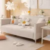 Chair Covers Non-slip Sofa Towel Universal Solid Color Couch Slipcovers Mat For Living Room 1PC Nordic Chenille Cover High Quality