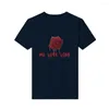 Magliette da uomo T-shirt No Love LostCamicia super morbida per abbigliamento da uomo