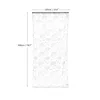 Curtain Embroidery Lace Tulle Curtains Panels White Korean Mesh Flowers Window Screens For Living Room Warp Knitting