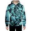 Men's Hoodies 2023 European And American Women's Hoodie 3D Flower Digital Printing Sports Large Factory Direct