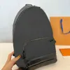 Sac à bandoulière en cuir de veau gaufré noir pour hommes, sac à bandoulière de luxe avec Message de luxe