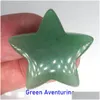 Pierre 3cm Mini Star Statue Ornement Cristal Naturel Sculpture Décoration Cristaux Polissage Gem Guérison Bijoux Drop Livraison Dhvqr