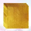 Gift Wrap Candy Paper Wrappers Chocolate Wrapping Wrapper Gold Bar Sheetspackaging Packing Papers Aluminiumaluminum Square Diypackage