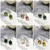 Dangle Boucles D'oreilles Lustre Top À La Mode Or Couleur Bonbons Cristal Pierre Gland Pour Femmes Gilrs Mode Bijoux Usine En Gros PriceDangle