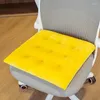 Pillow Crystal Velvet Seat Office Computer Chair Winter Thickened Sofa Classroom Student Stool Butt