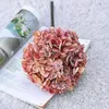 Decoratieve bloemen kransen herfst Big Hydrangea kunstmatige huis bruiloft decoratie nepbloem zijden herfst decoratie Decoratief