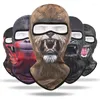 Bandane Stampa 3D Passamontagna Bambini Mascarilla Antivento Scaldacollo Ghetta Visiera Outdoor Ciclismo Skateboard Maschera da sci Copertura completa