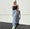 Jeans femme Y2k imprimé papillon femmes Harajuku mode Streetwear décontracté Baggy droit taille haute maman jambe large Denim surdimensionné