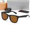 Lunettes de soleil Cadre Polaroid Lunettes de soleil surdimensionnées conduisant des sports de soleil masculins pour hommes de randonnée classique Pêche à grandes montures Sports de plage du vent UV400