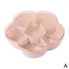 Assiettes Transparent Boîte De Bonbons Scellée Avec Couvercle Écrou Assiette Melon Vivant Graine De Fruits Chambre Famille Snack Nordique Séché Forme Fleur P Q1C6