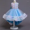 Girl Dresses 4-10Y Summer Dress Toddler Christmas Outfits Halloween Clothes 2023 Princess Kids Children Flower