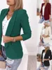 Женские костюмы Blazers повседневная модная лацка