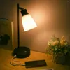 Lampes de table Lampe de bureau créative Lampe de bar de restaurant Lampe de lecture d'étude sensible à intensité variable avec chargement USB