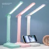 Lâmpadas de mesa USB Lâmpada recarregável Night Eyes Light Eyes Protection Touch Touch Dimmable LED LED Dormitório Lerma