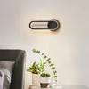 Wandlampen moderne stijl glazen lamp voor het lezen van woonkamer decoratie accessoires armatuur applique antieke houten poelie