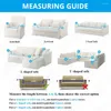 Chair Covers Jacquard Strip Pattern Sofa Armchair Sectional Corner L Shaped Couch Elastic Stretch Slipcovers Tight Wrap