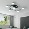 Plafonniers Nordic LED Light Creative Macaron Fixtures Minimaliste Salon Suspendu Home Deco