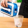 Bakvormen blauwe ijsbladen schimmel diamantbal maker ketel voor whisky multifunctionele keuken creatieve gadgets bar accessoires