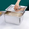 Plates Container Restaurant Buffet Tray Stainless-steel Holder Stainless Steel Pan For
