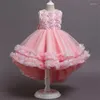 Girl Dresses 4-10Y Summer Dress Toddler Christmas Outfits Halloween Clothes 2023 Princess Kids Children Flower