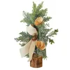 Decorazioni natalizie Moda 25 cm Piccolo albero artificiale Tavolo Desktop Finestra Festival Tavolo Mini Natale Ufficio Decorazioni per la casa