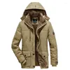 Hommes duvet-20 degrés hiver veste hommes Parkas manteau mâle épaissir militaire à capuche col chaud hommes grande taille 6XL 7XL