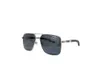 Gafas de sol para mujer para mujer, hombre, gafas de sol, estilo de moda para hombre, protege los ojos, lente UV400 con caja aleatoria y estuche 0859S