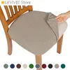 Chair Covers LEVIVEl Thick Stretch Cover For Dining Room Chairs Spandex Seat Protector Office Computer Dine UniversalChair