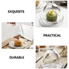 Baking Tools 2pcs Wedding Exquisite Cake Stands With Dome Lid Covers