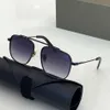 Man Sunglass Zomer Oversized mach zonnebril voor vrouwen Big Lens acht bril in een bril Stijl DLS-102 Anti-ultraviolet retroplaat Volledige frame Full-free mode bril willekeurige doos