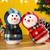 Christmas Decorations Gift Box Apple Package Xmas Snowman Cloth Candy Bag Filler Teacher For Home 2023 Perfect